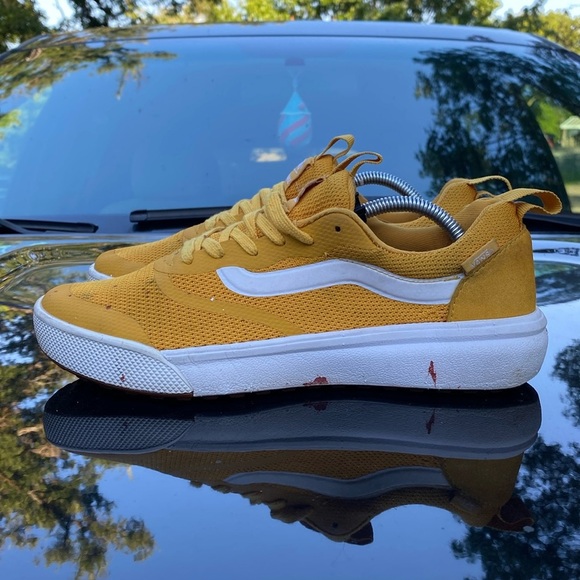 Vans Shoes - GUC Vans Ultra Range in mustard yellow. Size 8 women’s and 6.5 mens